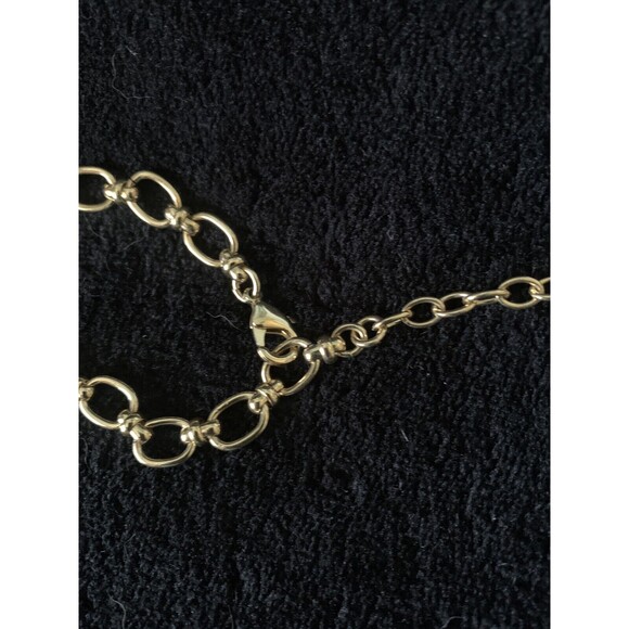 Talbots Signed Multi Strand Necklace with Cats Eye Beads Pink Green Red Blue - Picture 6 of 8